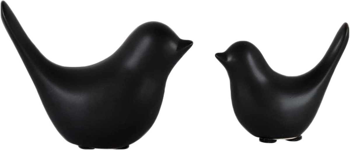 Stunq® Keramische Vogel Decoratie Set - Twee Elegantie voor Uw Leefruimte
