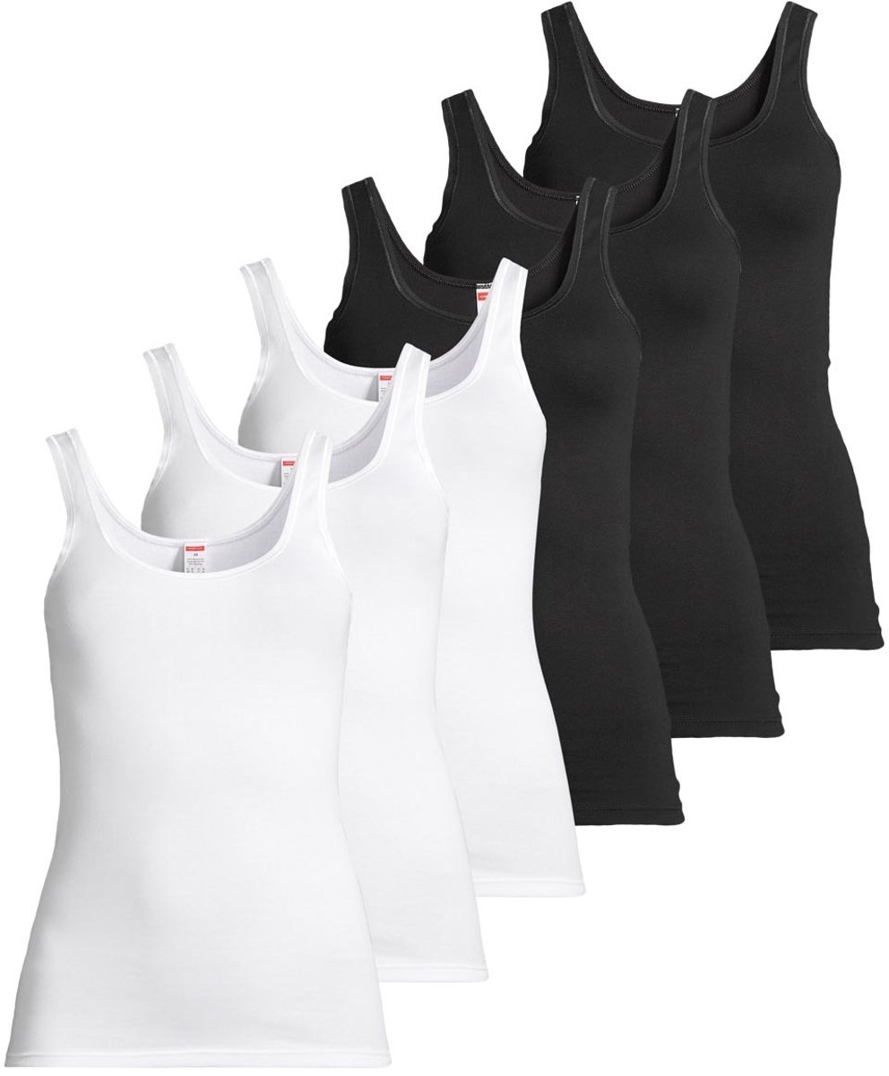 Conta Dames onderhemd 6 pack fijnrib