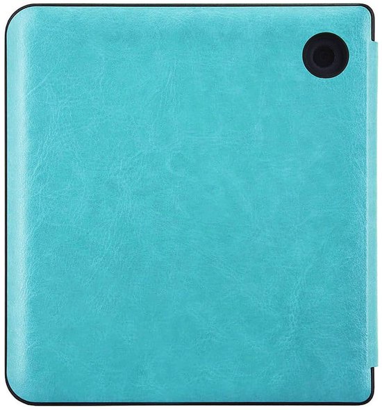 Origami Hoesje Geschikt voor Kobo Libra 2 - Hoes ZONDER SLAAP FUNCTIE Beschermhoes Cover - Turquoise * - ereader hoesje - cover van Merkloos — afbeelding 3