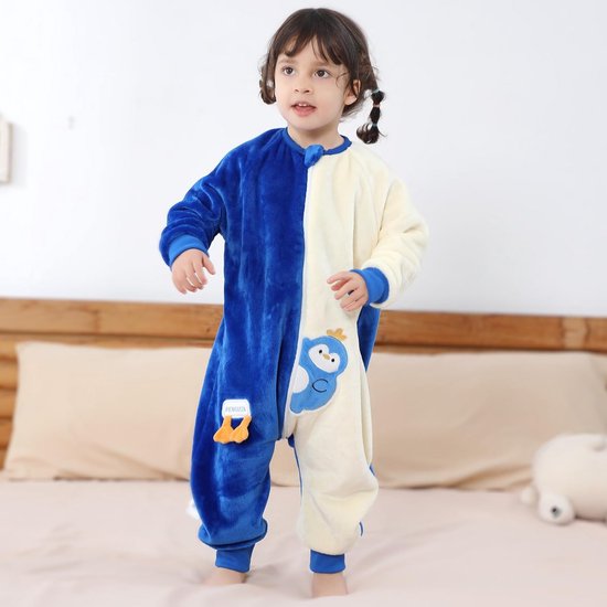 Warme Slaapzak met Voetjes en Mouwen voor Baby en Kind - Flanellen Pyjama voor de Winter (0-6 jaar) — afbeelding 2