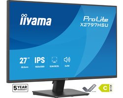 iiyama ProLite X2797HSU-B1 - 27 inch - Full HD - IPS - USB-Hub (4x)