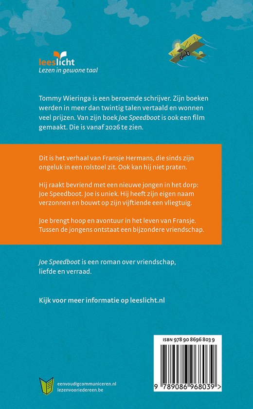 Leeslicht - Joe Speedboot - cover