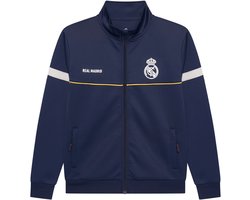 Real Madrid Trainingspak Kinderen 2025/2026 - Maat 116 - Voetbalkleding - Blauw - Jongens & Meisjes - Real Madrid Fanshop - Officiële Merchandise