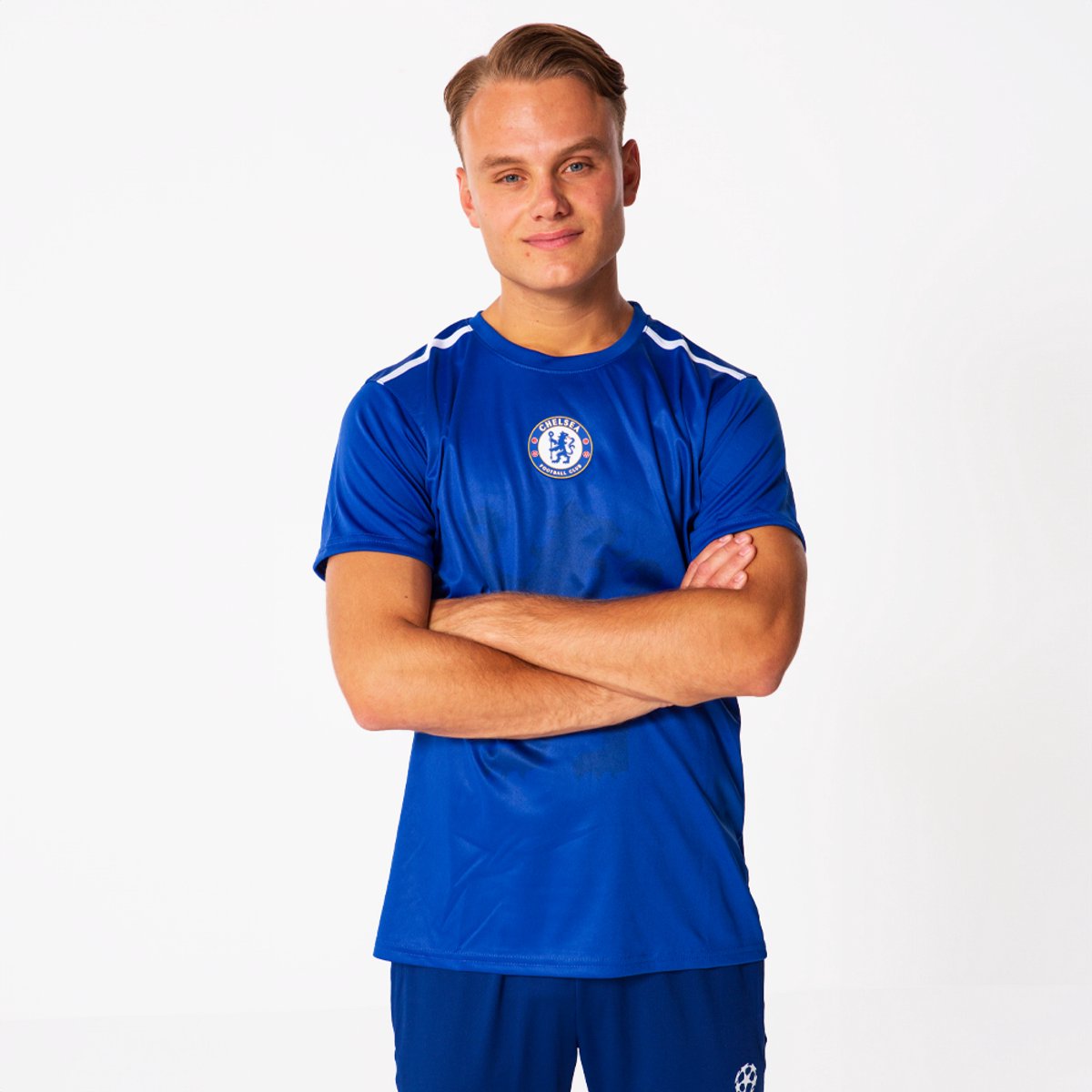 Chelsea FC voetbalshirt voor volwassenen - blauw - maat S / Small - heren shirt