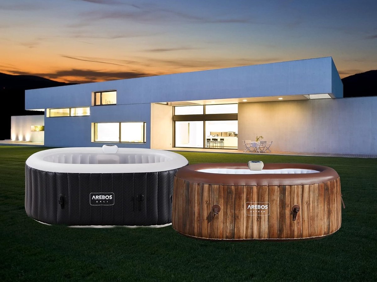 Luxe Opblaasbaar Bubbelbad voor 2 Personen - 550L Spa met 90 - Luxe - €1.180,00