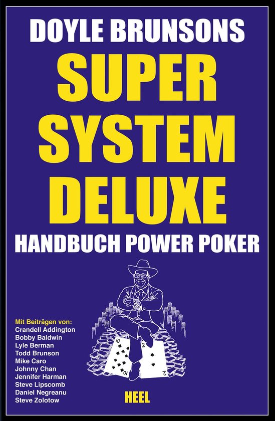 Super System Deluxe - Handbuch Power Poker - cover