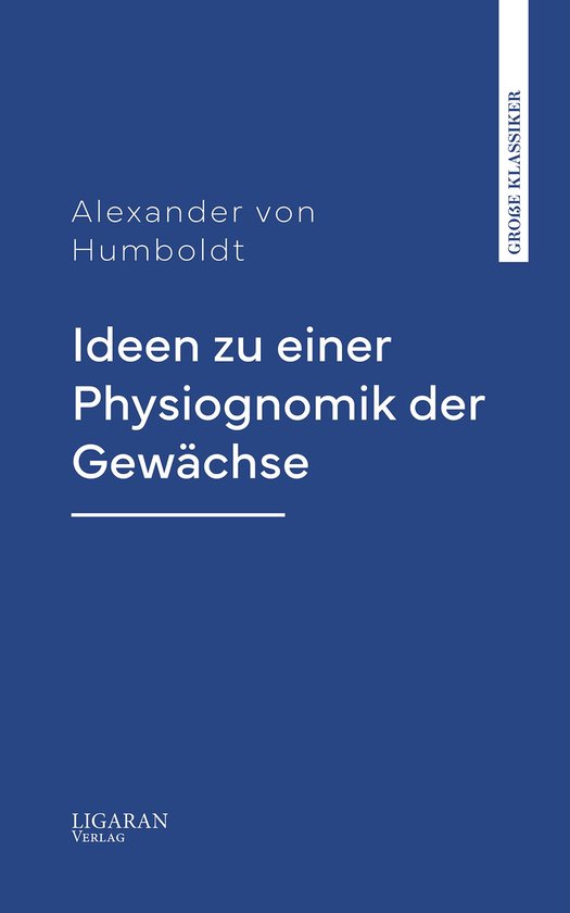 Ideen zu einer Physiognomik der Gewächse - cover