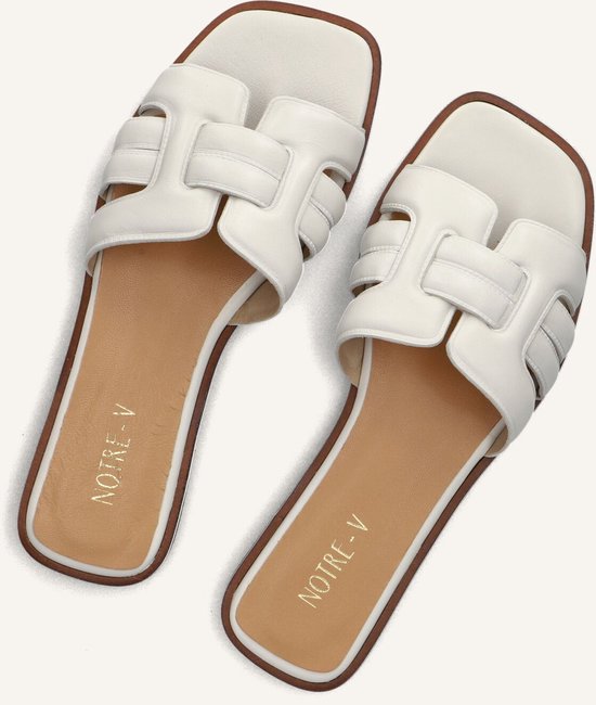 Slippers Notre-V As-14135 - Femme - Wit - Pointure 40