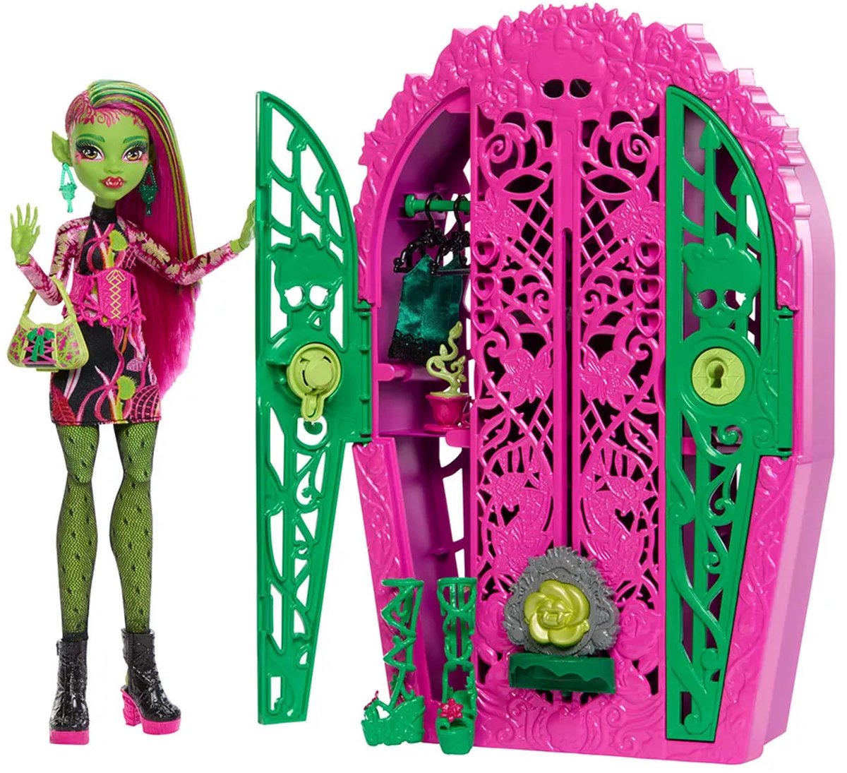 Monster High Skulltimate Secrets - Venus McFlytrap Modepop — afbeelding 12