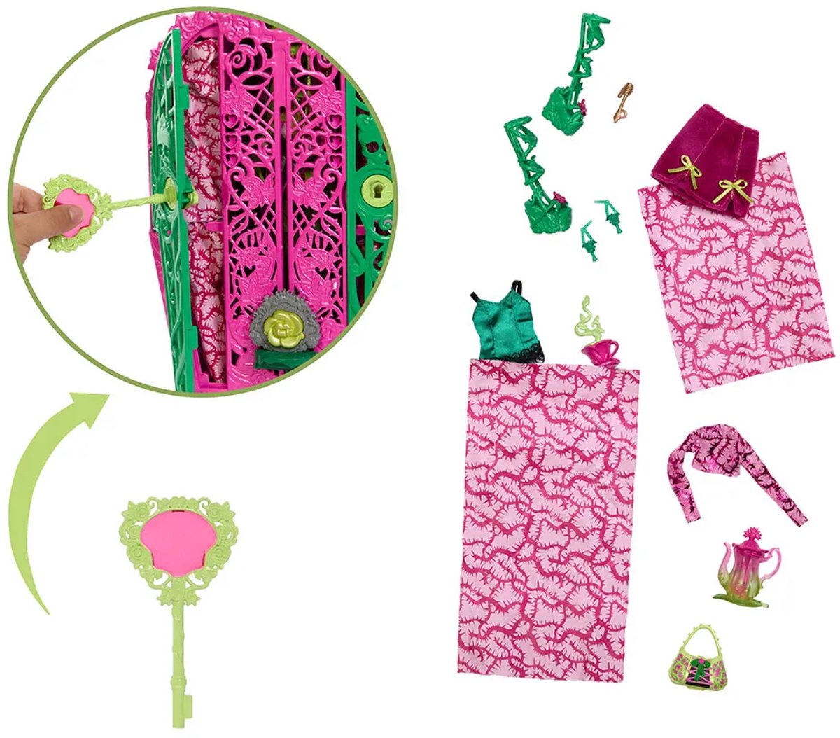 Monster High Skulltimate Secrets - Venus McFlytrap Modepop — afbeelding 14