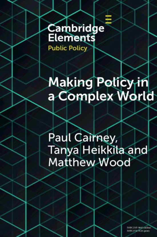 Elements in Public Policy- Making Policy in a Complex World