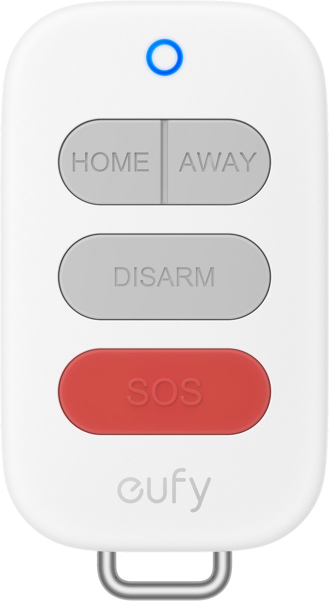 eufy Key Fob E10 - Snel In- en Uitschakelen - Weerbestendig en Duurzaam - Veelzijdige Draagopties - Compatibel met HomeBase Professional
