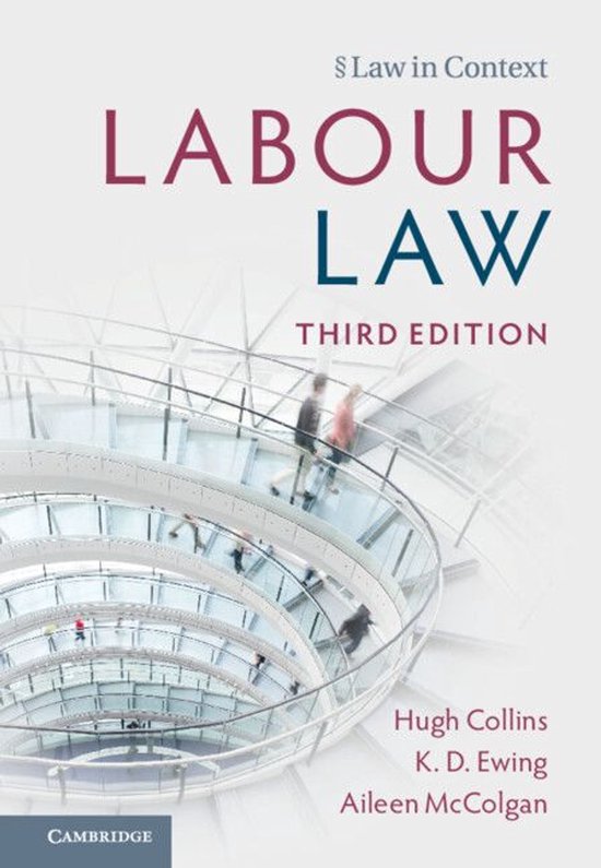 Law in Context - Labour Law - cover