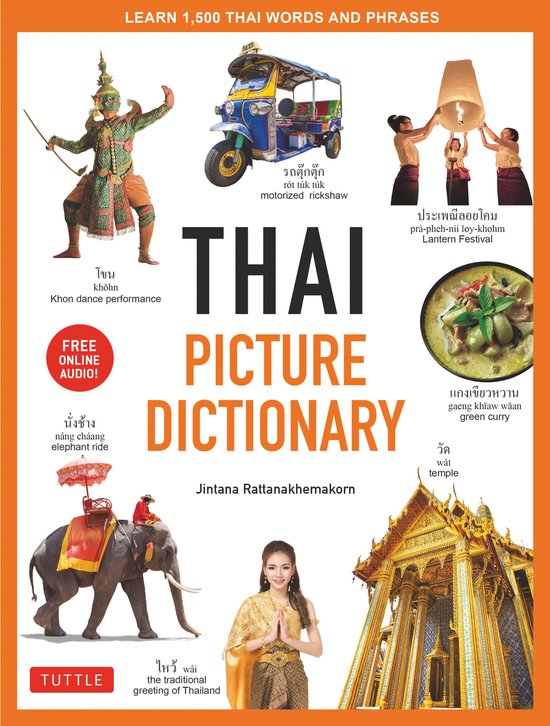 Thai Picture Dictionary Learn 1,500 Key Thai Words and Phras ... - cover