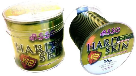 Asso Hard Skin 600 M Monofilament Veelkleurig 0.280 mm van Asso — afbeelding 2