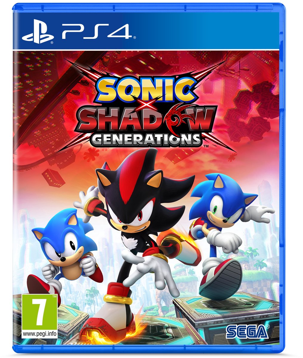 Sonic X Shadow Generations Playstation 4