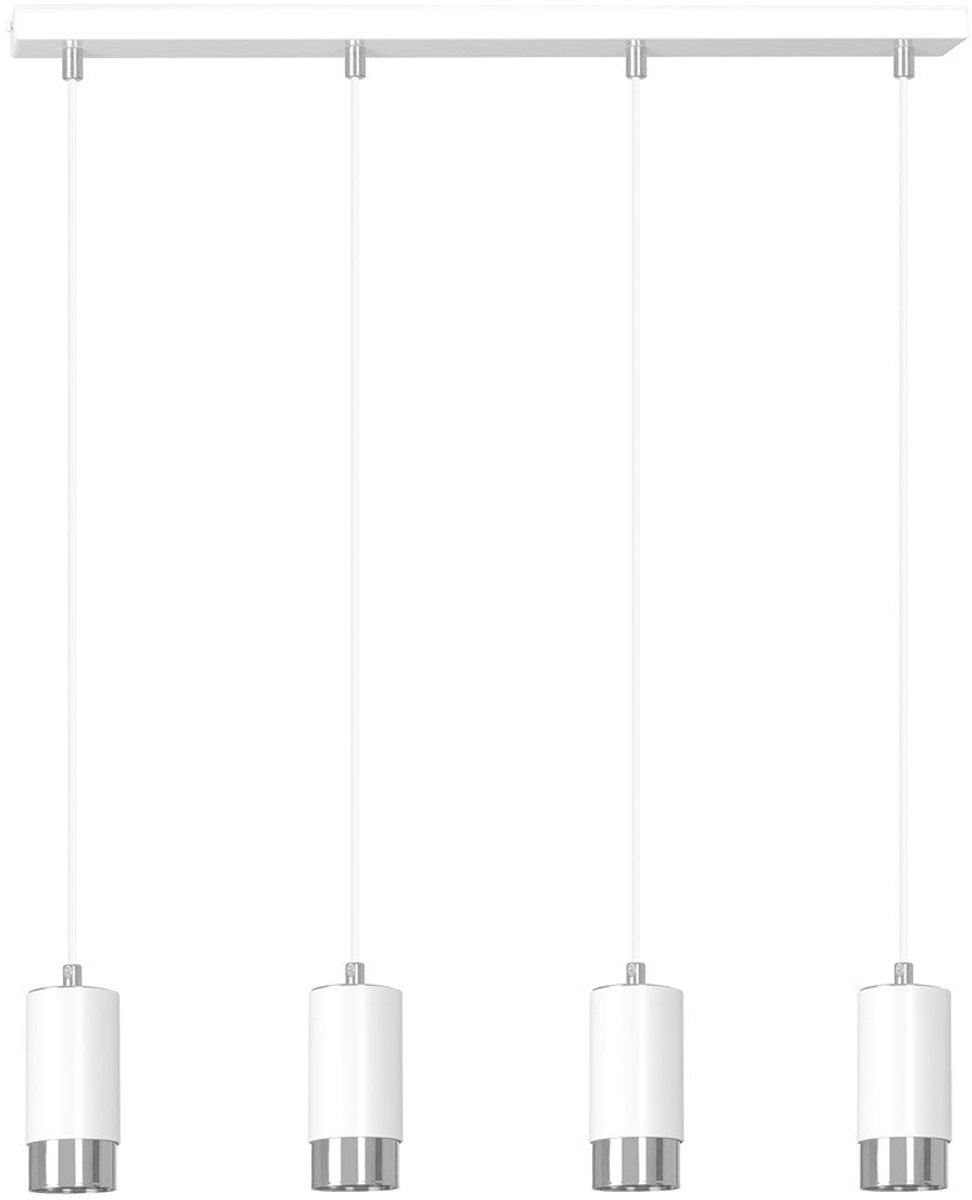 FUMIKO 4 WH/CHROME