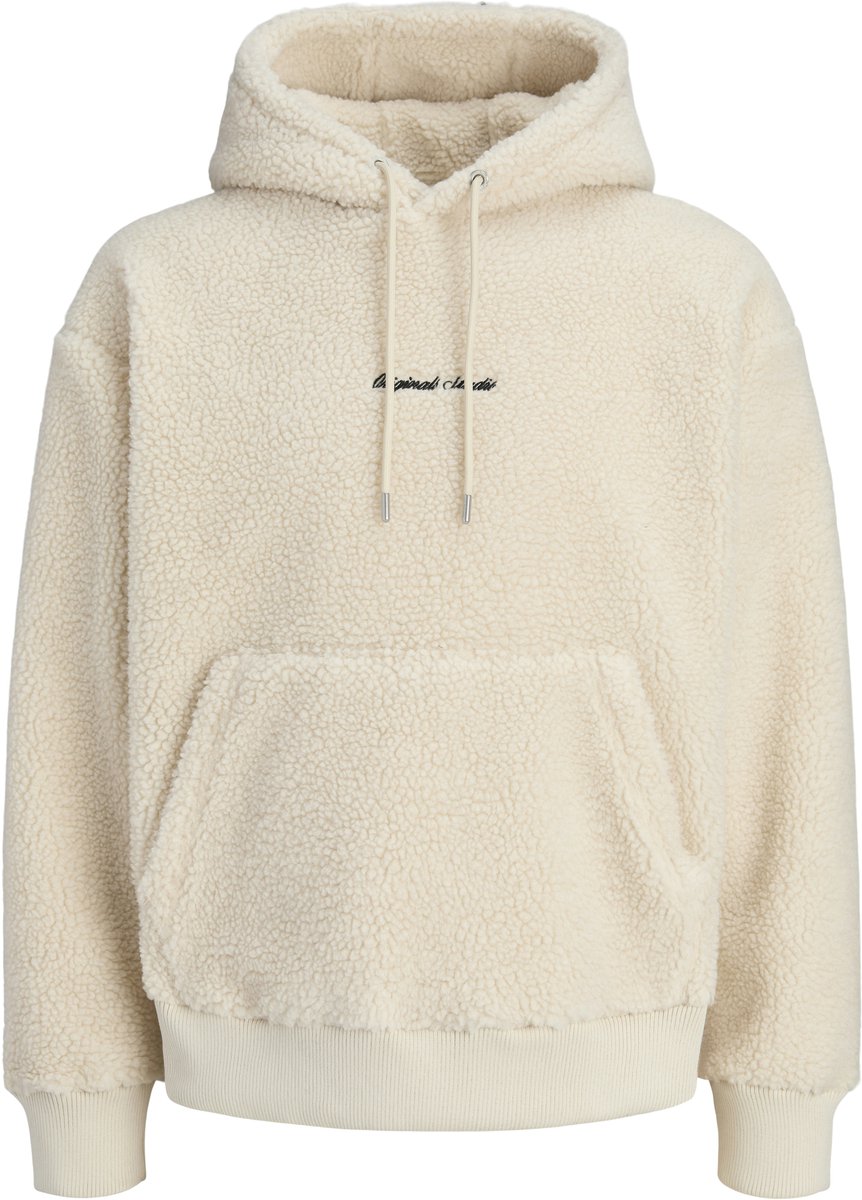 JACK&JONES - JORNORREBRO EMB TEDDY SWEAT HOOD - Heren - Sweaters