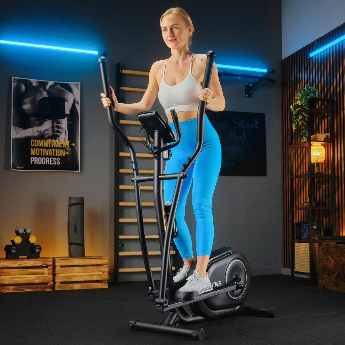 Trex Sport TX-400CT Dash - Crosstrainer - Magnetisch - 6 kg - afbeelding 2