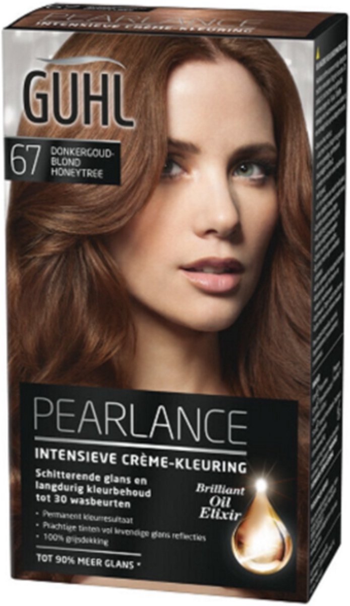 Guhl Pearlance Intensieve Crème haarkleuring - N67 Donkergoudblond Honeytree