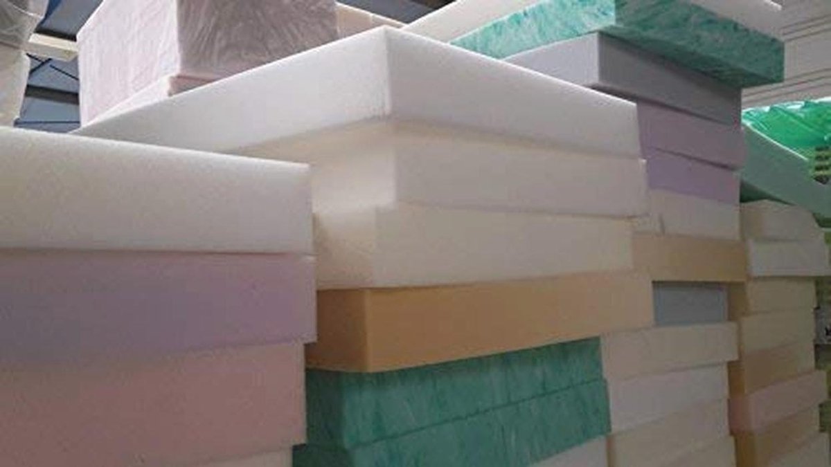 Schuimplaat 60 x 40 x 6 cm voor DIY-projecten, meubels en camping