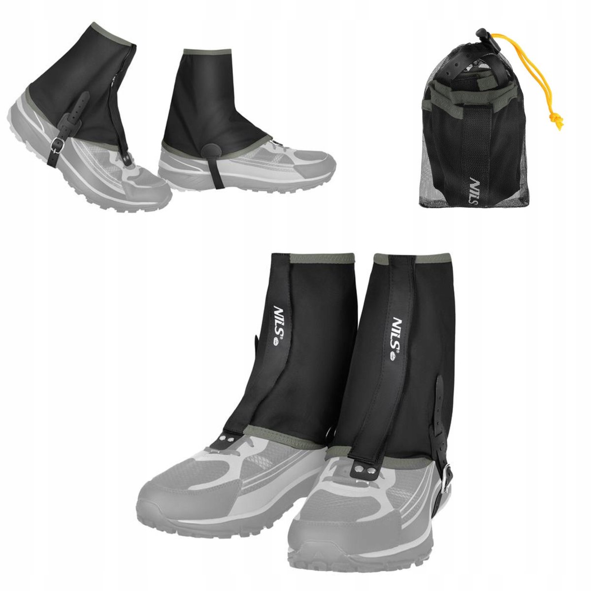 Nils Camp Stuptuty NC17113 Zwarte Bescherming voor Trailrunning & Wandelen