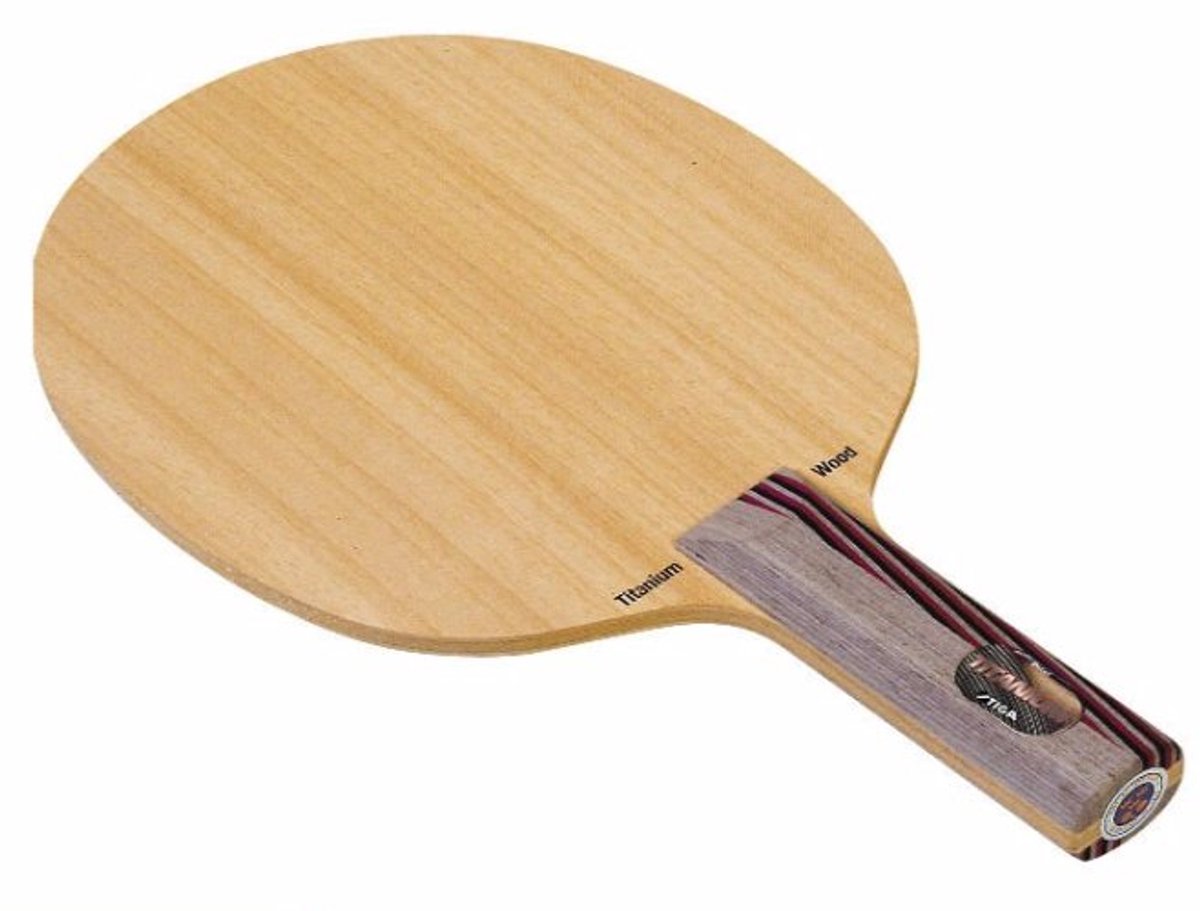 STIGA TITANIUM WOOD Tafeltennisbat - Snel en Krachtig Aanvallen