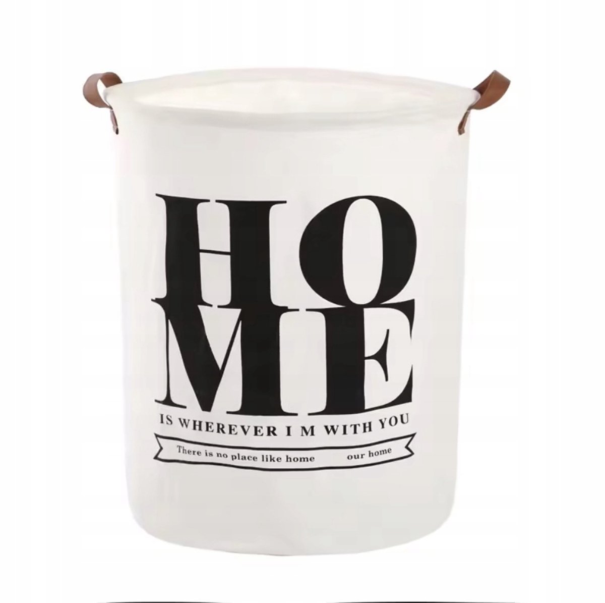 HOME Stof Waszak met Handvatten - 75L - Beige