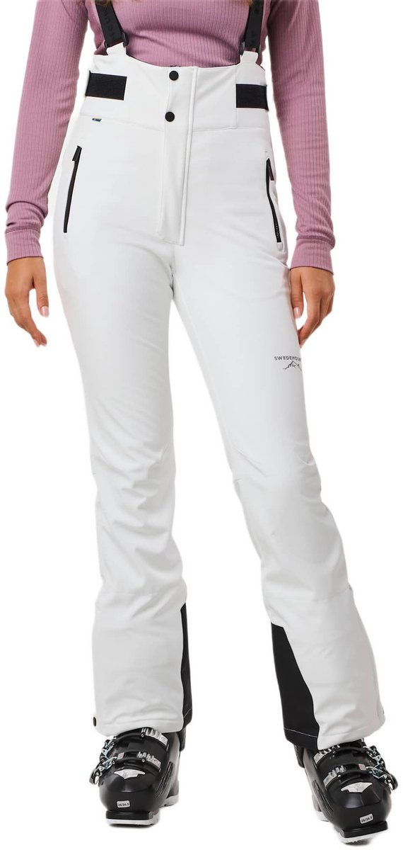 Swedemount Vail Softshell Skibroek dames Wit