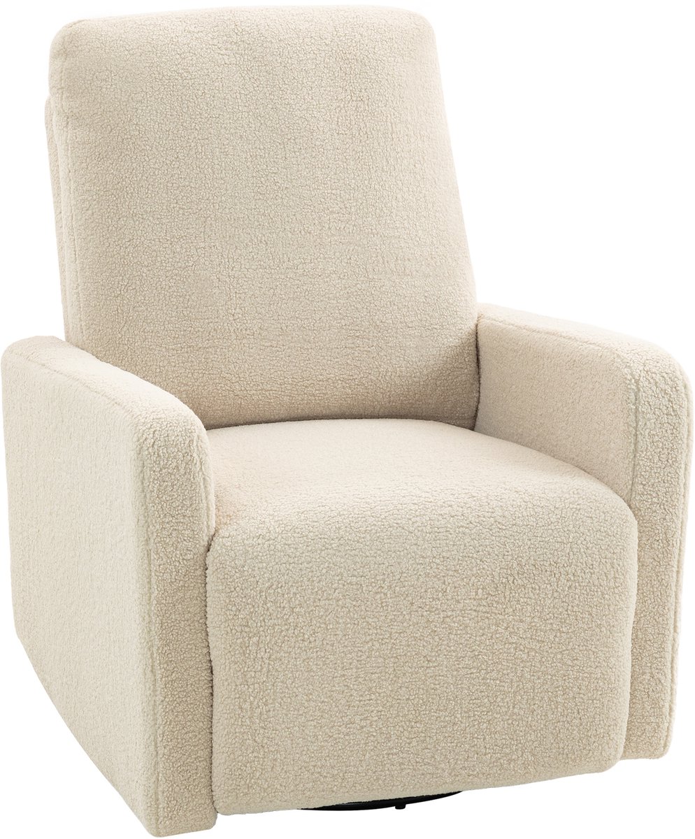 Relaxfauteuil - Relaxstoel - Fauteuil - Stoel - Met armleuning - Voor één Persoon - Beige