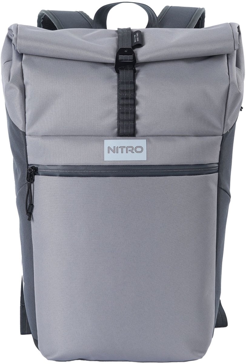 NITRO vrijetijdsrugzak rugzak met laptopvak Urban Collection Cosmo 24L Graphite grijs