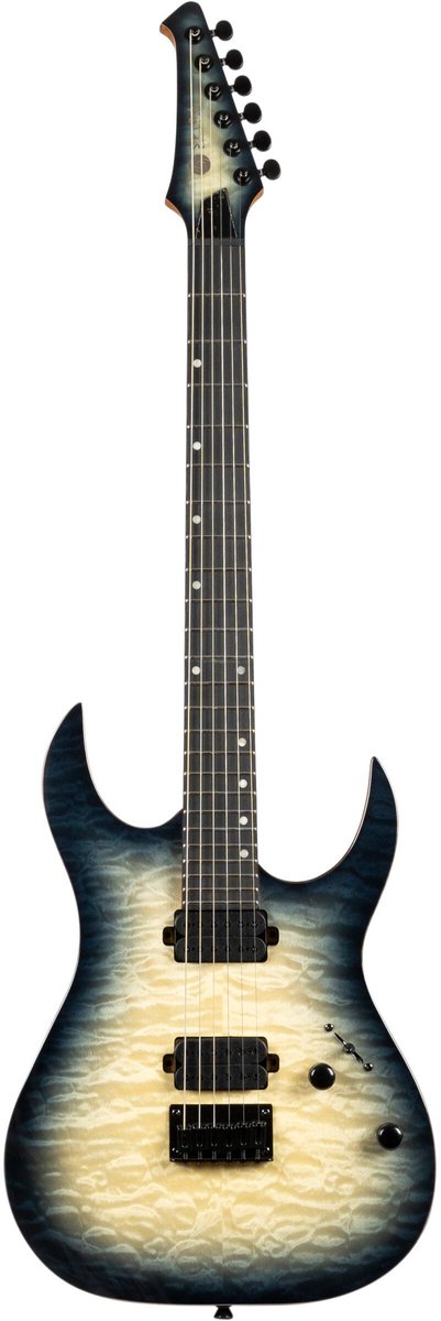 Spira Guitars S-500 QGY E Trans Grey elektrische gitaar ST model