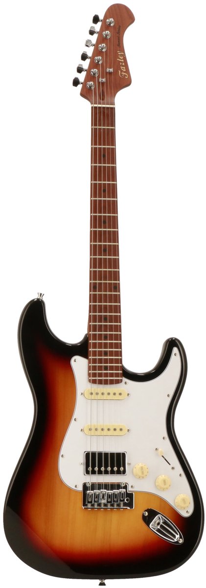 Elektrische gitaar - Met gratis lessen - incl. gigbag - Burst Fazley Dawn