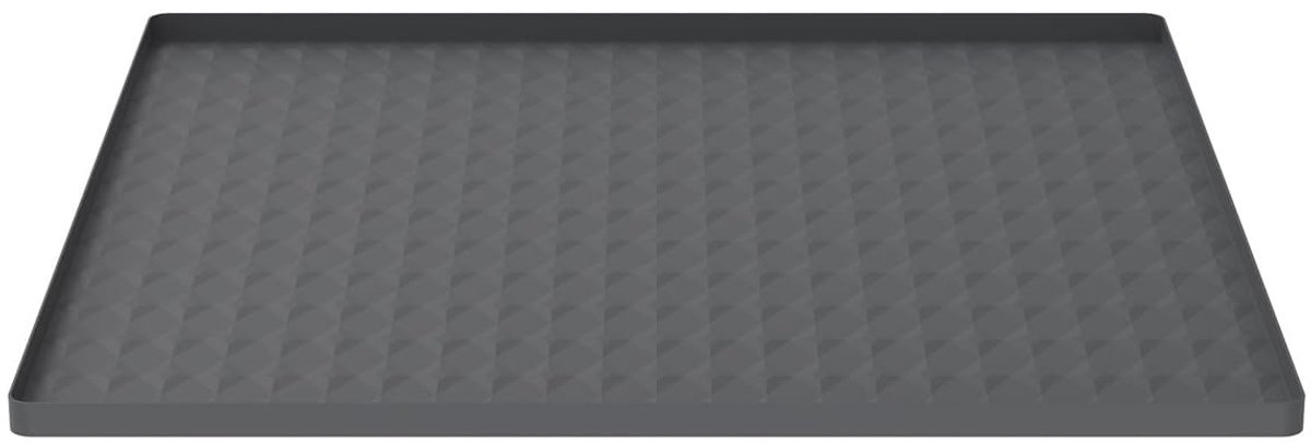 Siliconen koelkastmat 23,6x23,6 inch waterdichte stofdichte opbergmat voor droger wasmachine koelkast vloerbeschermer antislipmat voor huishoudelijke apparaten