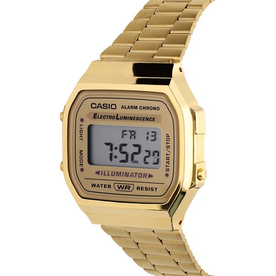 Casio Vintage Iconic A168WG-9EF Horloge 36,3 mm - Goudkleurig