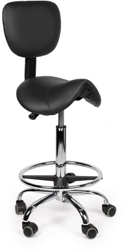 D'Romerio zadelkruk met rugleuning