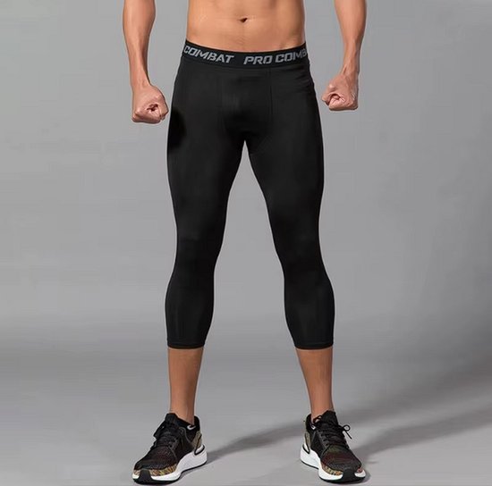 Compression Men Running Leggings -Trousers for Gym, Training, Fitness, and Workout -XL — afbeelding 4
