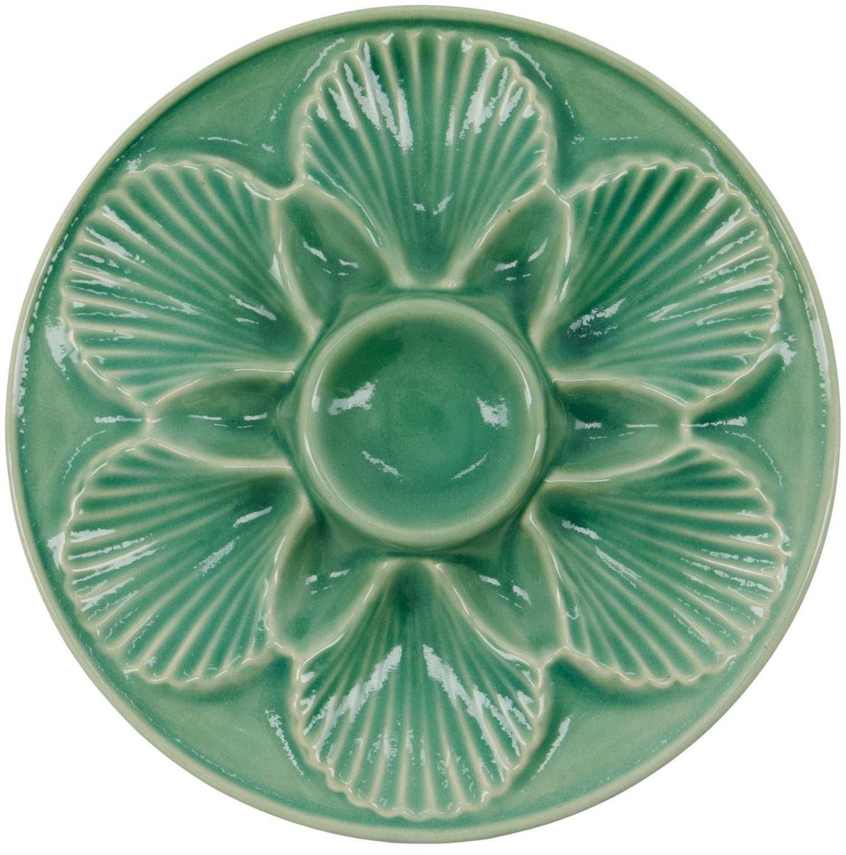 Serveerschaal Diva groen 25cm