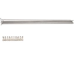 Spaken set voor fietsen - 220mm/245mm/270mm - 14G J Bend spaken met tepels - racefiets mountain downhill - fiets reparatie onderdelen