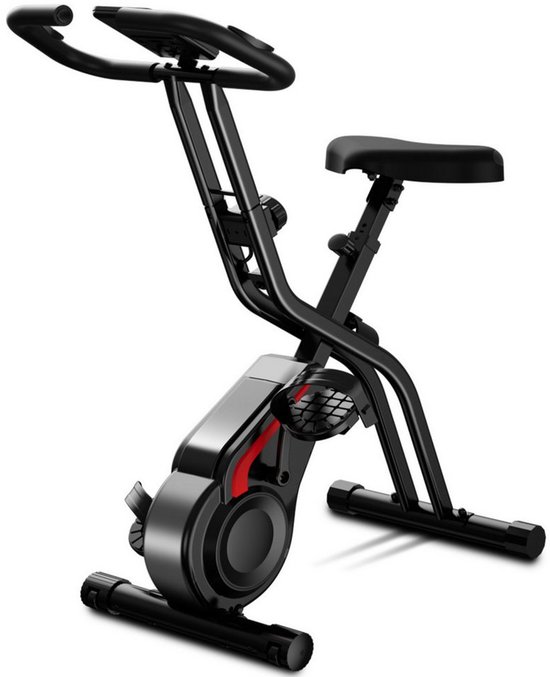 Hometrainer stille fitnessfiets met instelbare weerstand - Hometrainer - €107,99