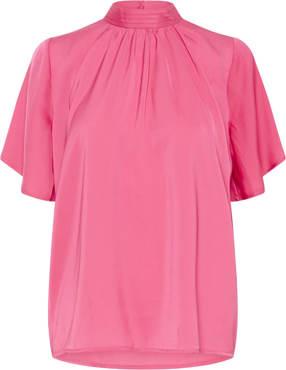 Saint Tropez AileenSZ Flared Blouse Dames Blouse - Honeysuckle