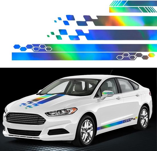 Cosensi - Stickers voor auto met strepen, vlammen en tuning strepen | bol