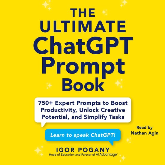 The Ultimate ChatGPT Prompt Book - cover
