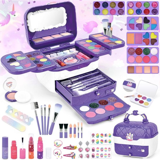 White-Label® Make up Koffer Meisjes - Set met Inhoud Kinderen - Speelkoffer