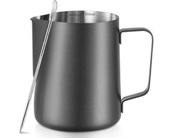 Roestvrijstalen Melkkruik 350 ml - Perfect voor Cappuccino en Espresso