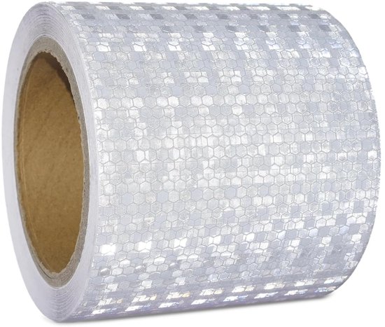 Reflecterend Plakband 10 Cm X 10 M Waterdicht Zelfklevend 