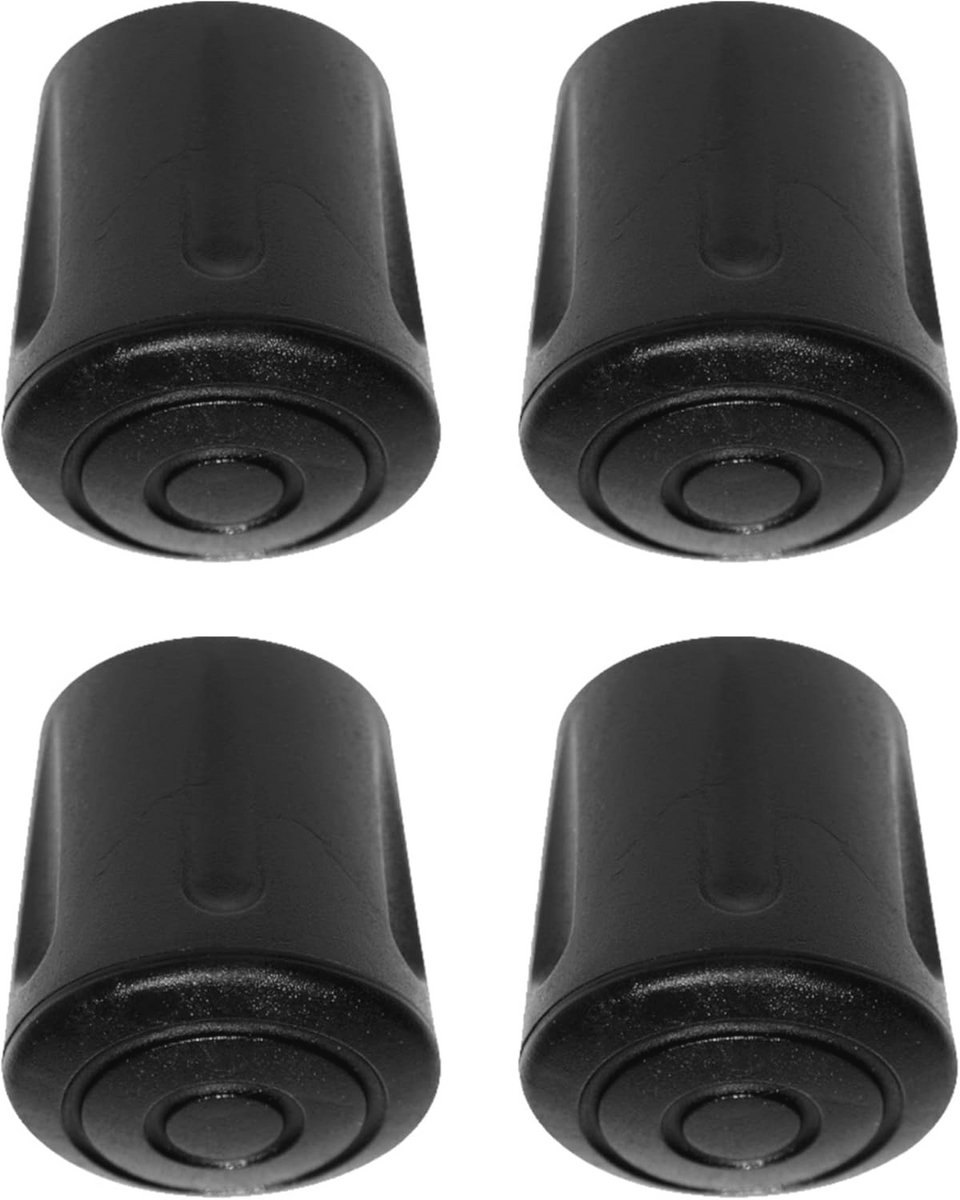 4 x EPDM Rubber Glijders voor Stoelen en Tafels - Bescherming voor Vloeren (32 mm)