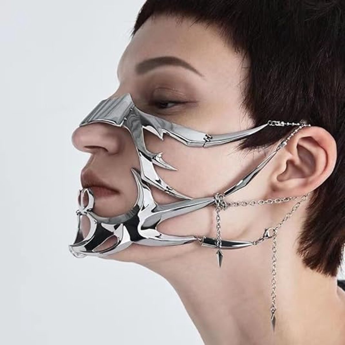 Punk Mechanisch Masker - Unisex - Metalen Masker voor Feest/Gala - Accessoires - Halloween Cadeau - Masker