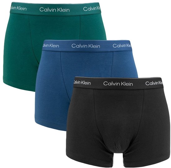 Calvin Klein Underwear Relaxed Fit Box 3pk Lv00nb4286 Turf W/dtm/black W/dtm Wb/ Dark Homme Taille - M