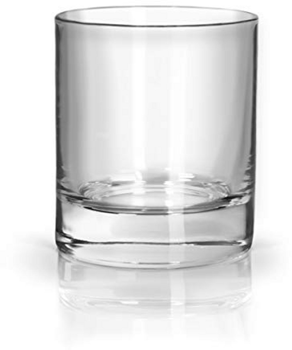Set van 6 klassieke drinkglazen - 240 ml glazen voor water en sap, vaatwasserbestendig